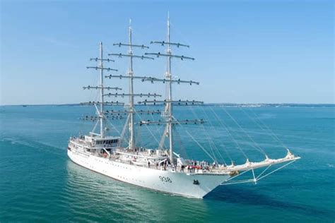 Portsmouth Visited By Algerian Navys Magnificent Training Ship On Her