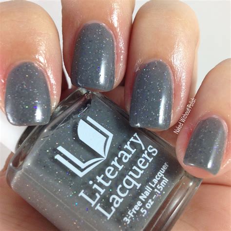 Literary Lacquers Miscellaneous Swatch And Review Naked Without Polish