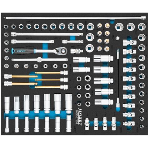 Millmatpro Module douille 3 8 103 pièces Servante atelier