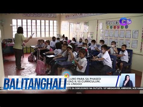 DepEd Training Ng Mga Guro Para Sa Phased Implementation Ng MATATAG K