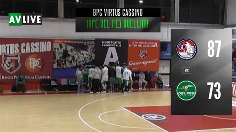 Avlive Bpc Virtus Cassino Ivpc Del Fes Avellino Gli Highlights