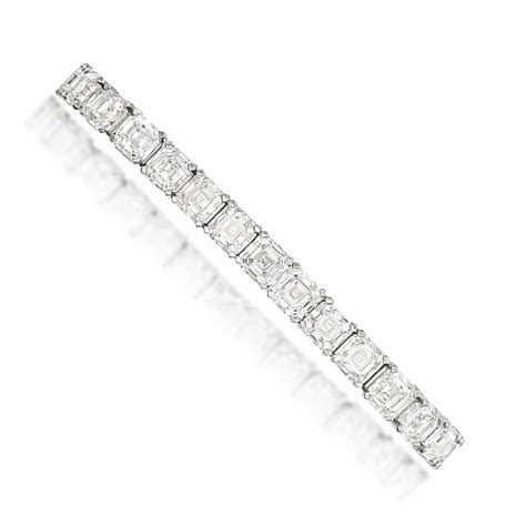 platinum diamond bracelet