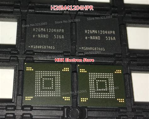 100% New Original H26M41204HPR eMMC ver 5.1 BGA-153 H26M41204 In Stock