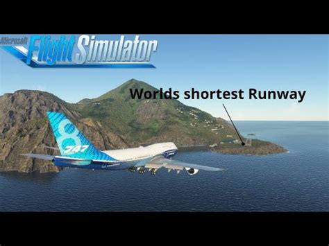 Big Planes Landing On Worlds Shortest Runway Juancho E Yrausquin