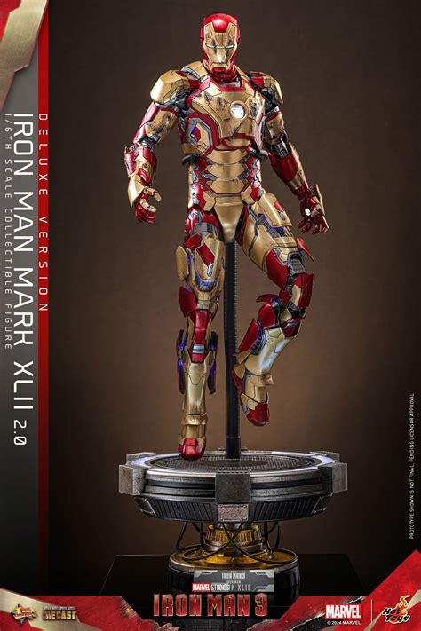 Deploy The Iron Man Mark XLII Armor From Iron Man 3 And Hot Toys