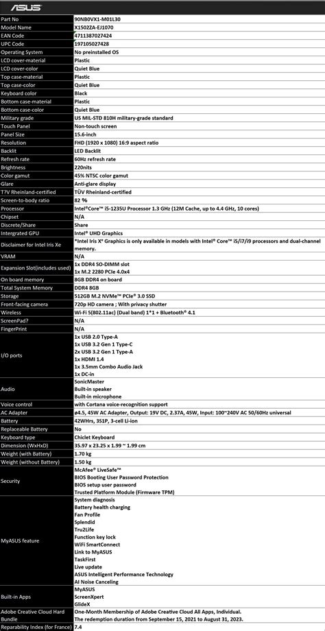 Asus Vivobook 15 X1502za Ej1070 I5 1235u 8gb Ram 512gb Ssd Fiyatı