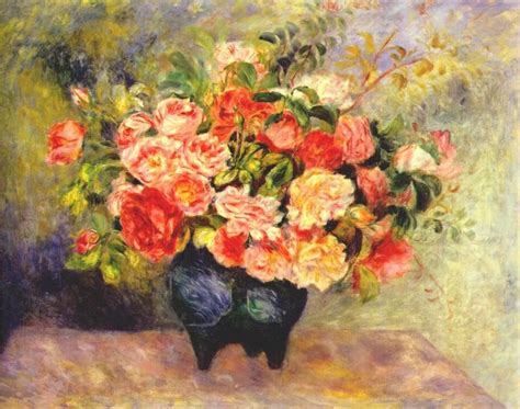 Bouquet Of Flowers Pierre Auguste Renoir Wikiart Org Encyclopedia