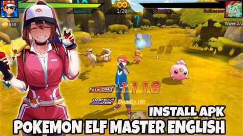 Akhirnya ENGLISH BRO POKEMON ELF MASTER GAMEPLAY ANDROID Pokemon