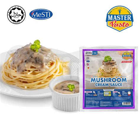 Halal Master Pasto Mushroom Cream Sauce Value Pack G Instant