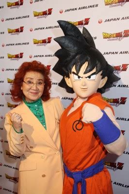 Original voice of Goku from the “Dragon Ball” series, Masako Nozawa, gives advice to people who ...