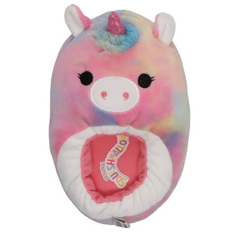 Squishmallows Kids Slippers Esmerelda the Unicorn 2-3 - Walmart.com