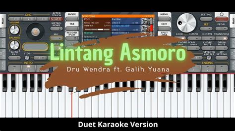 Lintang Asmoro Dru Wendra Ft Galih Yuana Duet Karaoke Version