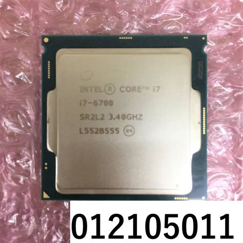 Yahooオークション 【012105011】cpu／intel／core I7 6700 Sr2l2 3