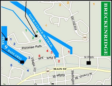 Breckenridge Lodging Map - Map : Resume Examples #Ze129498jx