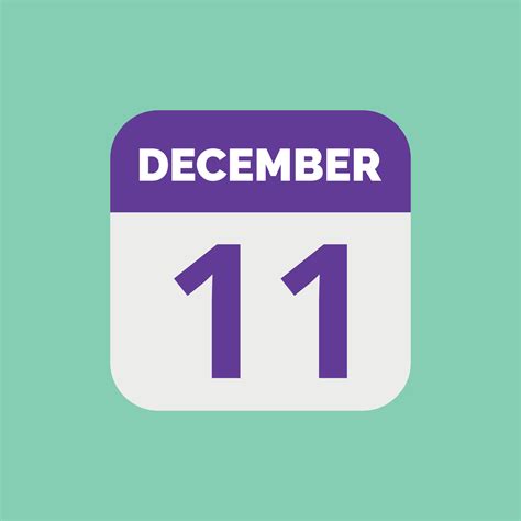 december  calendar date icon  vector art  vecteezy