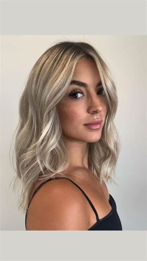 CUTE HAIRSTYLES FOR MEDIUM HAIR Medium Blonde Hair Shoulder Length