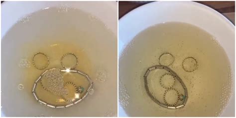 Чистим бижутерию: простой способ с горячей водой и средством для посуды