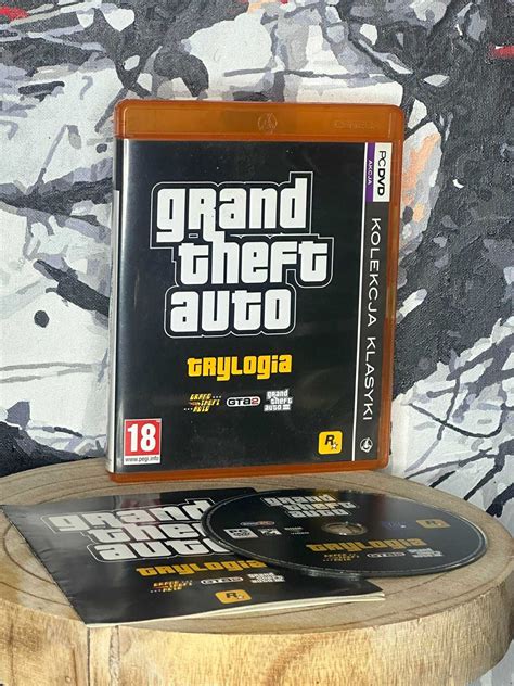 GTA Trylogia Grand Theft Auto 1 2 3 Stan Jak Nowa PL PC