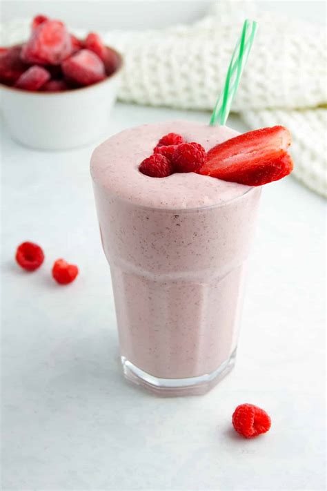 Strawberry Raspberry Smoothie