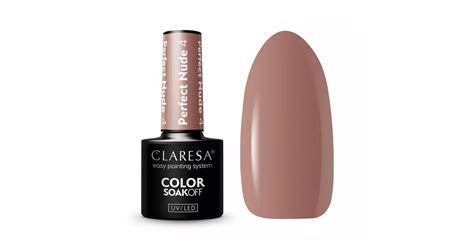 Claresa Lakier Hybrydowy Perfect Nude Soak Off Uv Led G