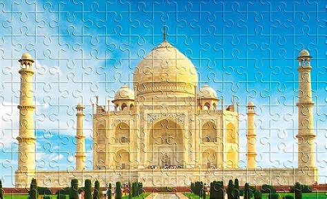 Taj Mahal Quebra Cabeça 1000 Peças BBR TOYS R3158 413909