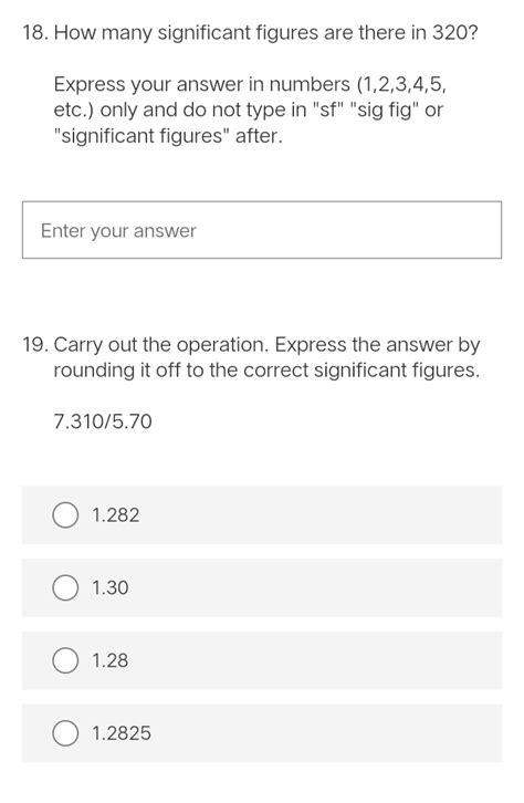 Answered 18 How Many Significant Figures Are Bartleby