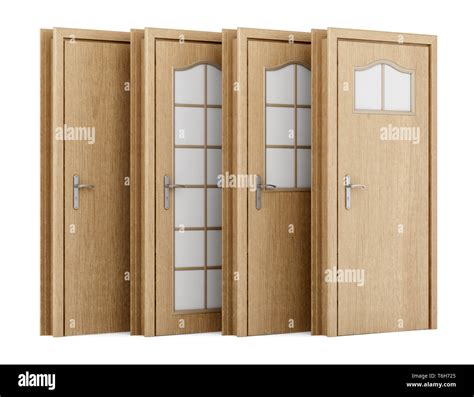 Modern Wooden Front Doors Hi Res Stock Photography And Images Alamy