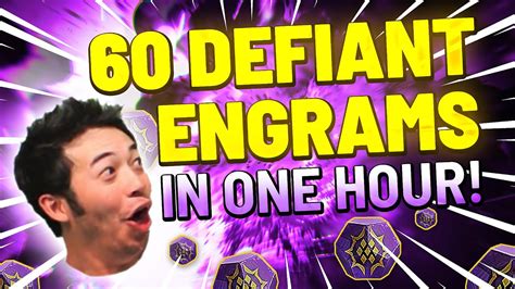 The FASTEST Defiant Engram Farm Seriously Destiny 2 YouTube