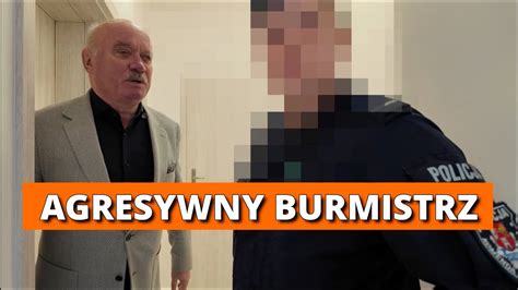 Burmistrz wpadł w FURIĘ na widok kamery Zaczął zabierać nasz sprzęt