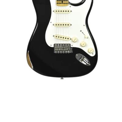 Fender Custom Shop Ancho Poblano Stratocaster Relic In Black Reverb