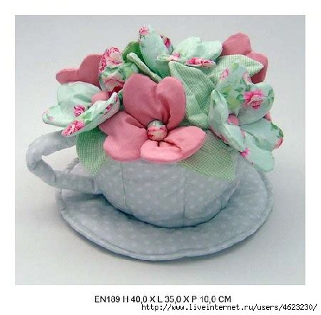 Цветы (фетр,ткань). Обсуждение на LiveInternet - Российский Сервис ...