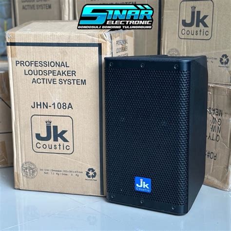 Jual Speaker Aktif In Jk Coustic Jhn A Original Shopee Indonesia