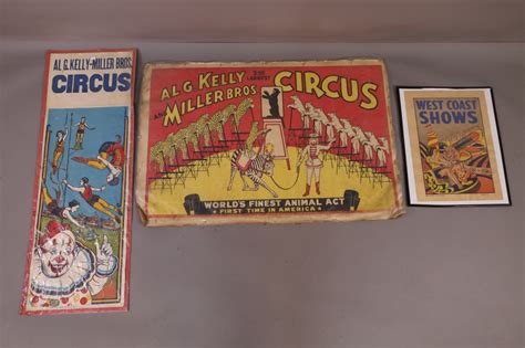 THREE CIRCUS POSTERS - Redlands Antique Auction