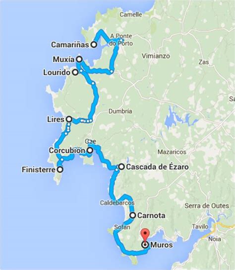 Ruta por la Costa da Morte La Coruña Galicia Viajes de AA y JC