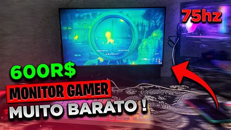 Melhor Monitor Gamer Barato Zinnia Delfos Full Hd Youtube