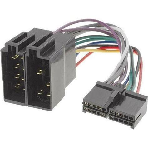 Pi Ces Auto Adaptateur Iso Pour L Autoradio Adaptateur D Autoradio