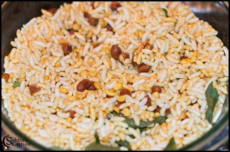 Masala Pori Recipe Spicy Puffed Rice Recipe Subbus Kitchen