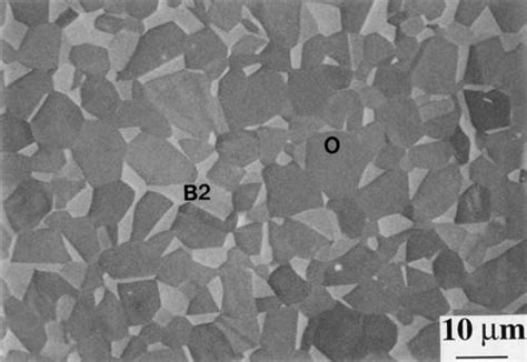 Ti 25al 24nb Heat Treated Sheet Microstructures A 875 C100