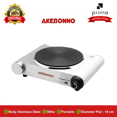 Jual Kompor Listrik Tungku Akebonno MSP Single Hot Plate W Shopee Indonesia