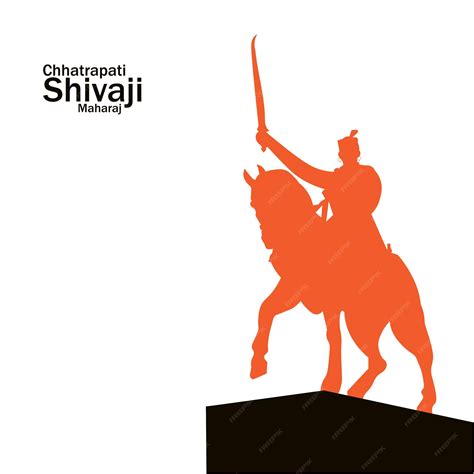 Premium Vector Chhatrapati Shivaji Maharaj Jayantivector Illustration