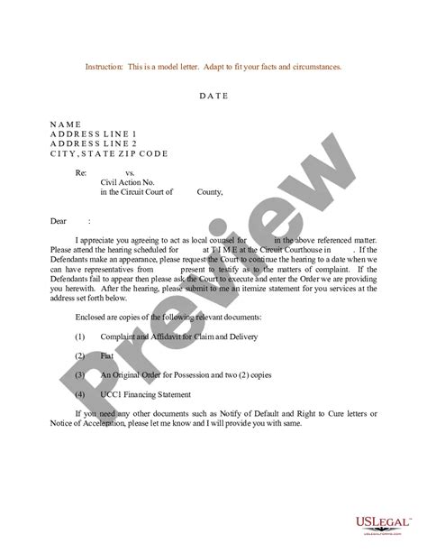 Letter Of Instruction To Bank Template Us Legal Forms