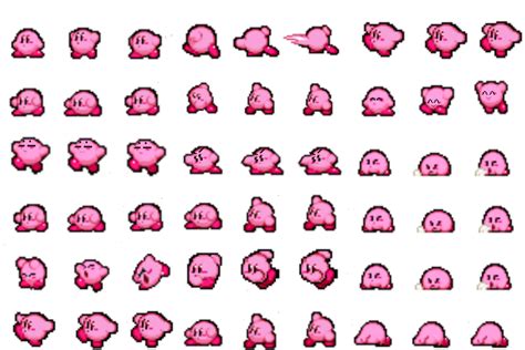 Kirby Sprite Sheet Png