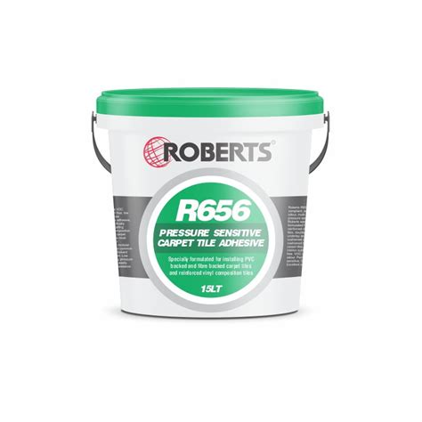 Roberts 656 Pressure Sensitive Carpet Tile Adhesive - RLA Polymers