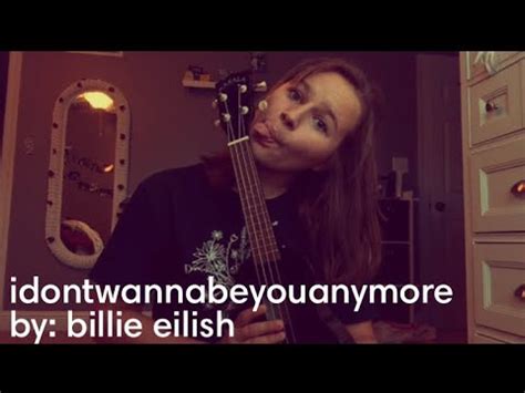 Idontwannabeyouanymore By Billie Eilish Cover By Emery Iven Youtube