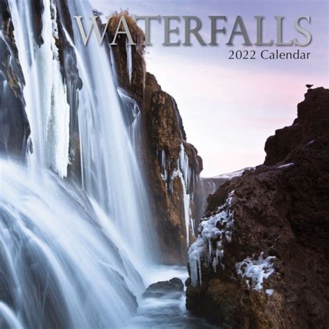 2022 Wall Calendar Waterfalls Natural World 12 X 12 16 Months With 180