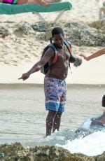 Olivia Buckland In Bikini On The Beach In Barbados Hawtcelebs