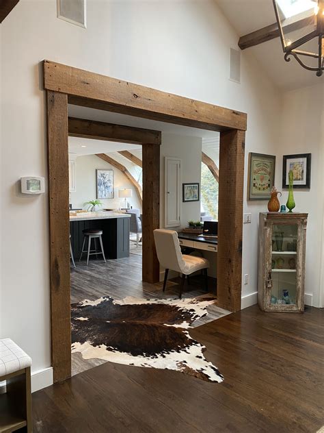 Rustic Ceilings With Open Wood Beams