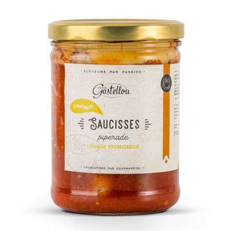 Achat De Piperade Saucisse Basque Au Piment D Espelette G