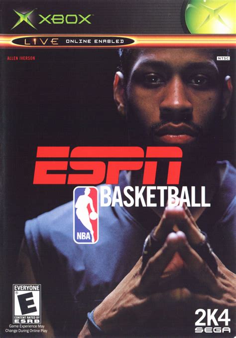 Espn Nba Basketball Cover Or Packaging Material Mobygames