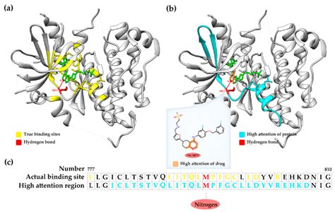 Visualization Of Drug Target Binding Affinities With Significant